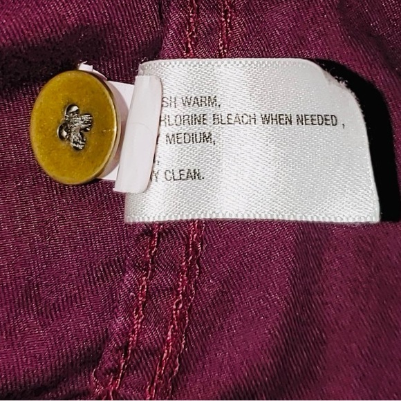 Gap Maternity Plus Size Dress NWOT XXL | Real Color is Burgundy Red not Purple - Picture 8 of 9